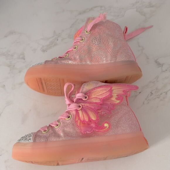 SKECHERS TWI-LIGHTS 2 TWINKLE WISHES EUC - Picture 2 of 8